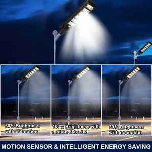 Luz Solar LED de Calle Industrial de Alto Brillo 100W 200W 300W Impermeable IP65 para Filipinas - Product Image 4