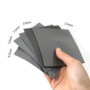 15W/M.k Cooling Gap Filler Insulation Silicone Rubber High Conductive Cooling Laptop Thermal Pad For Cpu Gpu