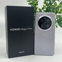 Vente en gros de smartphones Honor Magic7 Pro 5G d'occasion, 12 Go de RAM, 512 Go de stockage, écran 6,8 pouces 1,5K 120 Hz LTPO, Snapdragon 8 Elite, 200 MP, 5850 mAh, 100 W