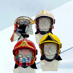 Casque de pompier ignifuge, résistant aux chocs et à la compression, en matériau aramide pour la lutte contre les incendies structurels - Product Image 1