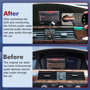 Activateur AUX pour autoradio STWEI pour BMW Série 5 E60 E61 E63 E64 CCC 2006 - 2010 Voiture d'origine sans AUX - Product Image 3