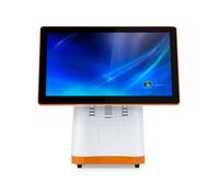 Système de point de vente (POS) pour restaurant avec double écran tactile, tout-en-un, caisse enregistreuse avec écran client de 15,6 pouces