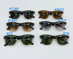 Cat Eye gafas de SOL อิตาลีชายแว่นกันแดดแบรนด์เนมดีไซเนอร์หรูหราเล็บ2140อะซิเตทแว่นตากันแดดไร้ขอบสำหรับขับรถตกปลา - Product Image 2
