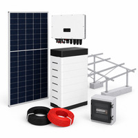 Système de production d'énergie solaire photovoltaïque, panneaux solaires, alimentation électrique pour usage domestique résidentiel