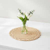 Set de table en coton tressé pour restaurant