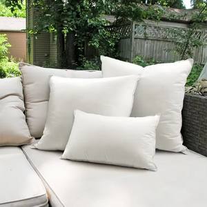 Coussins carrés pour canapé (lot de 2, blanc) 18 <span class=keywords><strong>x</strong></span> 18 pouces, coussins de lit et d'oreiller, coussins décoratifs d'intérieur - Product Image 4