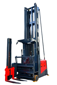 VNA 1600kg 포크리프트 3방향 전동 포크리프트 맨업 14m VNA (1.7m 좁은 통로 창고용) - Product Image 2