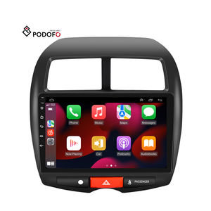 (EE. UU./AU/Reino Unido Stock) Podofo 10 "Android Car Stereo para <span class=keywords><strong>Mitsubishi</strong></span> <span class=keywords><strong>ASX</strong></span>/Peugeot 4008 2013 <span class=keywords><strong>Carplay</strong></span> Android Auto GPS Wifi Hifi RDS - Product Image 1