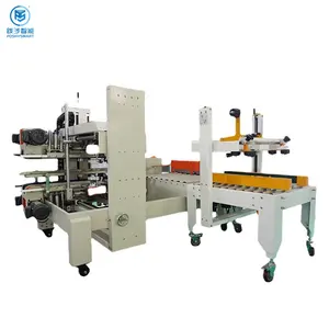 I-shaped Tape Slitting Box Semi-automatic Sealing Machine For Cartons