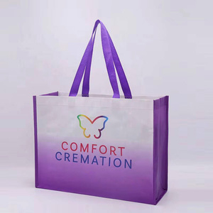 Bolsa de Compras Personalizada para Supermercado, Bolsa de Regalo Promocional Ecológica Reutilizable, Bolsa de Tela Tejida de PP - Product Image 1