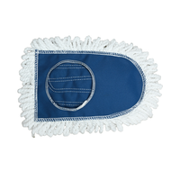 Recharge de tête de vadrouille sèche avec cadre Poignée réglable Tampon de vadrouille à poussière en coton pour le nettoyage des sols NO.9218