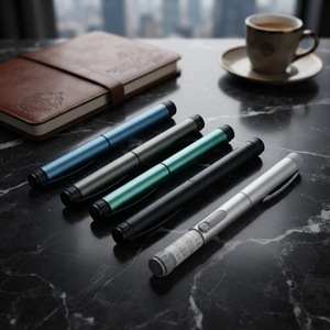 Metal Reusable <b>Pen</b> 3ml 0 to 80IU Durable Packaging Use Custom Logo Rubber Stopper Adjustable Dose <b>Refillable</b> Injector - Product Image 4