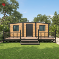 Maison conteneur extensible standard australien, kit de maison modulaire préfabriquée portable de 20 pieds, petite villa moderne