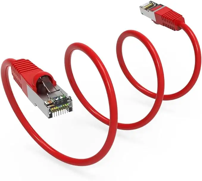 Stp Ftp cat5e cat6 cat6a cat7 cat8 kabel jaringan Ethernet kabel Patch jaringan Internet kabel Gigabit RJ45 kecepatan tinggi