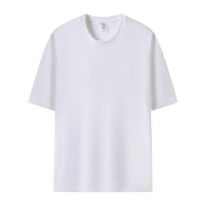 A4402 T-shirts pour hommes T-shirt de sport en coton de haute qualité Couleur unie <span class=keywords><strong>Extra</strong></span> Large Couleur unie - Product Image 2
