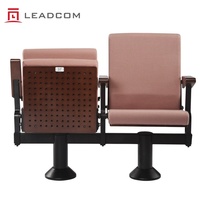 Chaise d'auditorium pliable et télescopique LEADCOM LS-12601B pour gymnase, salle de réunion, projet de stade, chaise pour public