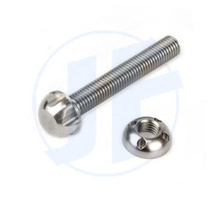 Boulons de verrouillage de roue de sécurité en acier inoxydable M12 M20 Écrou de roue <span class=keywords><strong>antivol</strong></span> galvanisé avec sécurité à trois rainures pour les applications minières - Product Image 4