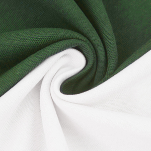 Tissu en coton cardé <span class=keywords><strong>100</strong></span>% ChaoPai, 230 GSM, double fil, très lourd, tricotage côtelé 1*1, tissu écologique pour filles et garçons - Product Image 2