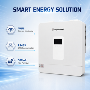 Inversor Híbrido 11kW 48VDC Doble MPPT 160A Carga Solar 230VAC 6 Unidades en Paralelo Gestión Inteligente Venta al por Mayor - Product Image 1