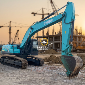 รถขุดมือสองญี่ปุ่น Kobelco sk200 ขนาด 20 ตัน สำหรับงานก่อสร้าง ความจุบุ้งกี๋ 1 ลูกบาศก์เมตร กำลัง 118 กิโลวัตต์ ได้รับการรับรองมาตรฐาน CE และ EPA รุ่น sk210 - Product Image 1