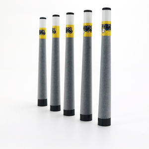 Ceramic Filter Tip Pre-Made Cone Custom Sticker Band Silicone Plug Plastic Holder Tube Class <b>Rolling</b> Paper Smoking Rolled Cones - Product Image 1