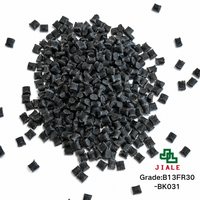 Gránulos de Nylon PA6 GF30 V0 Sin Halógenos FR, Resina Ignífuga con 30% de GF para Conectores y Disyuntores