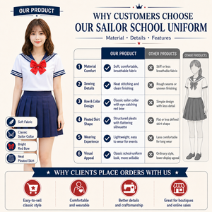 <span class=keywords><strong>Uniforme</strong></span> <span class=keywords><strong>scolaire</strong></span> féminin 2026, costume de cosplay sexy pour étudiante, tenue de marin, costume japonais à manches courtes JK, jupes plissées pour filles - Product Image 3
