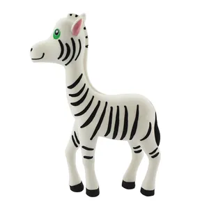 Zebra chupeta de silicone para crianças, chupeta relaxante para bebês, meninos e meninas