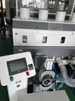 Machine de remplissage automatique PLC pour coussins et oreillers, pesage et mélange de fibres, plumes, coton et duvet