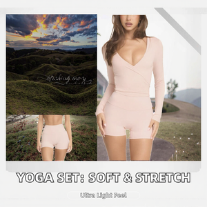 Offre Spéciale TikTok : Ensemble 4 Pièces de Shorts de Yoga et Pilates Professionnels – Légers, Séchage Rapide, Doux, Très Extensibles, Doux pour la Peau, Idéal pour la Gym - Product Image 2