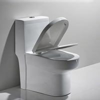 WC monobloc en céramique YIDA, à double chasse, moderne, pour villa, avec siphon en S, à poser au sol