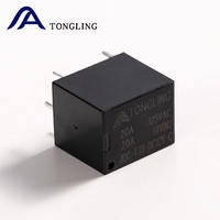 Relais JQC-T78-DC12V-C 20A 5 broches 125VAC/14VDC Relais de puissance pour circuit imprimé