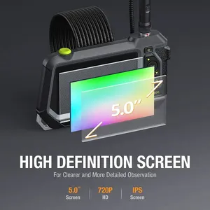 <span class=keywords><strong>Endoscope</strong></span> <span class=keywords><strong>Teslong</strong></span> NTS500 à double objectif 5,5 mm 1080P, caméra d'inspection IP67, boroscope pour la vérification du moteur de voiture, la réparation des canalisations et des égouts - Product Image 3