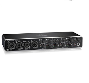 <span class=keywords><strong>Tarjeta</strong></span> <span class=keywords><strong>de</strong></span> <span class=keywords><strong>sonido</strong></span> para audiófilos Behringer U-PHORIA UMC404HD, interfaz <span class=keywords><strong>de</strong></span> audio/<span class=keywords><strong>MIDI</strong></span>, preamplificadores <span class=keywords><strong>de</strong></span> micrófono Midas, interfaces <span class=keywords><strong>de</strong></span> audio para grabación <span class=keywords><strong>de</strong></span> música - Product Image 1