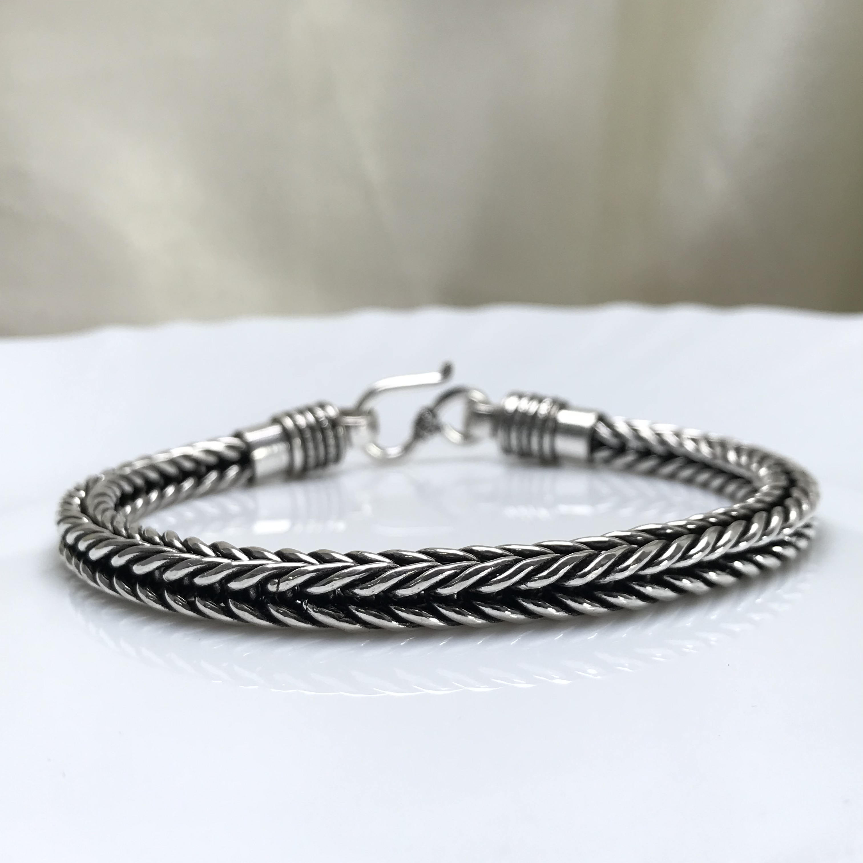 Oxidized Sterling Silver