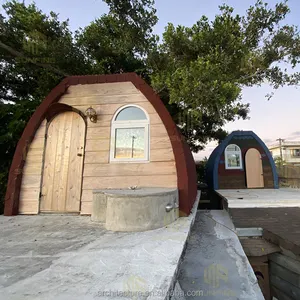 地中海风格的秘鲁现代豪华轻松组装在佛罗里达州的小房子在轮子Eps圆顶家庭预制房屋