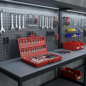 Vendita Diretta dalla Fabbrica, Accettiamo Ordini Personalizzati, Set Professionale di 46 Utensili in Alluminio per Riparazione Auto - Product Image 6