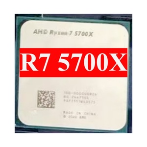 Venta caliente R7 5700X 8 Core 16 Thread Processor Socket AM4 3,4 GHz Base 4,6 Ideal para Gaming 5600X X X3D - Product Image 2