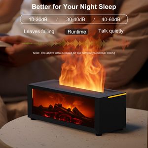 Simulated Bonfire Flame <b>Diffuser</b> Colorful Night Light Essential <b>Oil</b> Fireplace <b>Diffuser</b> with Timer Remote for Home Creative Gift - Product Image 4