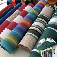 Solution 100% Anti UV décoloration tissu acrylique teint extérieur tissu de tente imperméable tissu teint en fil