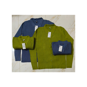 Pull de Noël d'hiver en cachemire col en O à épaules dénudées Cardigan Pull à manches longues surdimensionné pour femmes Pull en laine tricoté - Product Image 6