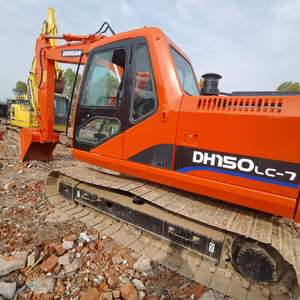 รถขุดมือสอง Doosan DH150 DH150LC-7 ขนาด 15 ตัน บุ้งกี๋ขนาด 0.50 ลูกบาศก์เมตร กำลัง 70 กิโลวัตต์ นำเข้าจากเกาหลีแท้ ขายจากเซี่ยงไฮ้ ประเทศจีน - Product Image 3