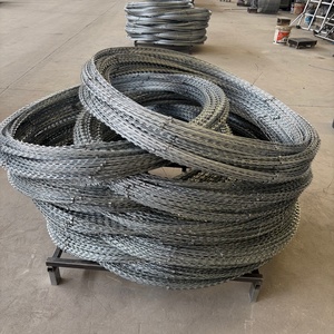 Alambre de Púas <span class=keywords><strong>Concertina</strong></span> de Acero Inoxidable de Alta Calidad con Recubrimiento Galvanizado para <span class=keywords><strong>Defensa</strong></span> Residencial y Comercial - Product Image 2