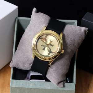 Reloj de Lujo <span class=keywords><strong>para</strong></span> Mujer <span class=keywords><strong>Guess</strong></span> W0911L3, Caja de Acero Inoxidable de 40 mm, Correa de Silicona, Cronógrafo de Cuarzo, Resistente al Agua hasta 50 m - Product Image 3