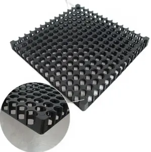 Villa garden roof basement drainage cell plastic drain mat board with hot sale supplier price