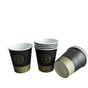 Gobelet en papier jetable à paroi simple de 7 oz, blanc, avec revêtement PE/PLA/PP, pour l'emballage et la vente à emporter des magasins de boissons - Product Image 2