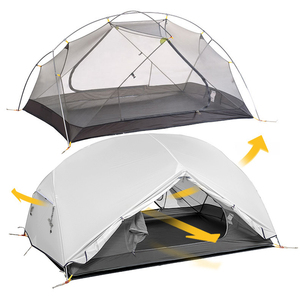 Tente Safari de luxe Tente <span class=keywords><strong>MSR</strong></span> Ultralégère En Vente Nouvelle Vitesse De Pain Ouvert En Plein Air GrowOutdoor 3-4 Personnes Tentes Camping En Plein Air - Product Image 1