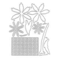 AAGU nuovo mestiere di metallo taglio Die Scrapbook carta goffrato modello Album di carta Scrapbooking fiori Craft taglio muore