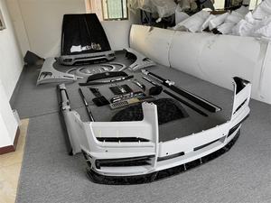 Kit de Carrocería de Fibra de Carbono Seca Forjada Estilo <span class=keywords><strong>Mansory</strong></span> para Rolls Royce <span class=keywords><strong>Cullinan</strong></span>, Capó, Parachoques, Faldones Laterales, Alerón Trasero, Guardabarros - Product Image 2
