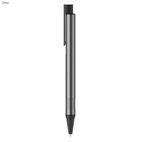 Stylo publicitaire rétractable en gros, finition mate, aluminium, design élégant, stylo à bille en métal, idéal pour logo personnalisé MTP039